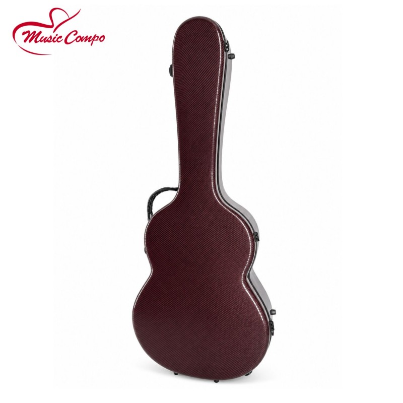 Carbon Fiber Spanish Classical Guitar Case (3K Red)